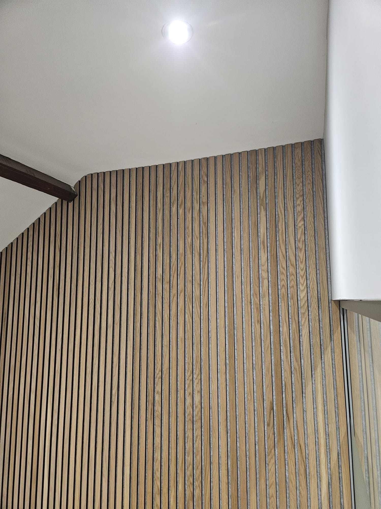 Completed interior joinery and finishing detail